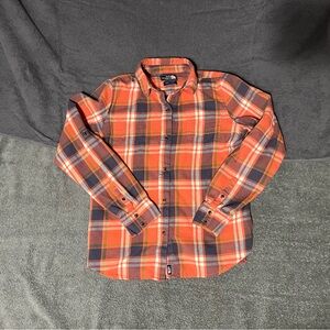 Women’s Large The North Face Salmon Pink Orange Flannel